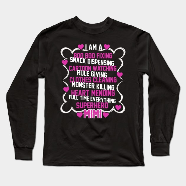 I Am A Boo Boo Fixing Long Sleeve T-Shirt by nhatvv